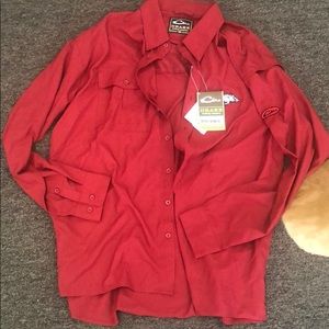 Men’s Drake flyweight Razorback shirt